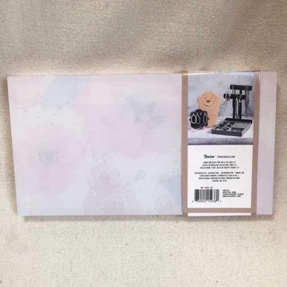 Acrylic Catch all Jewelry Tray Floral Design NEW - Picture 6 of 6